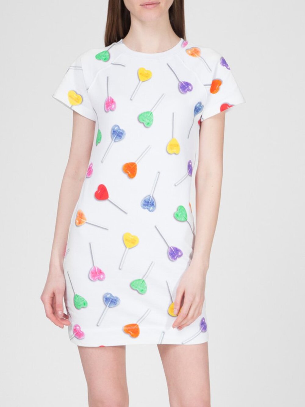 Love Moschino Lollipop T-Shirt Mini Dress IT38 US 2